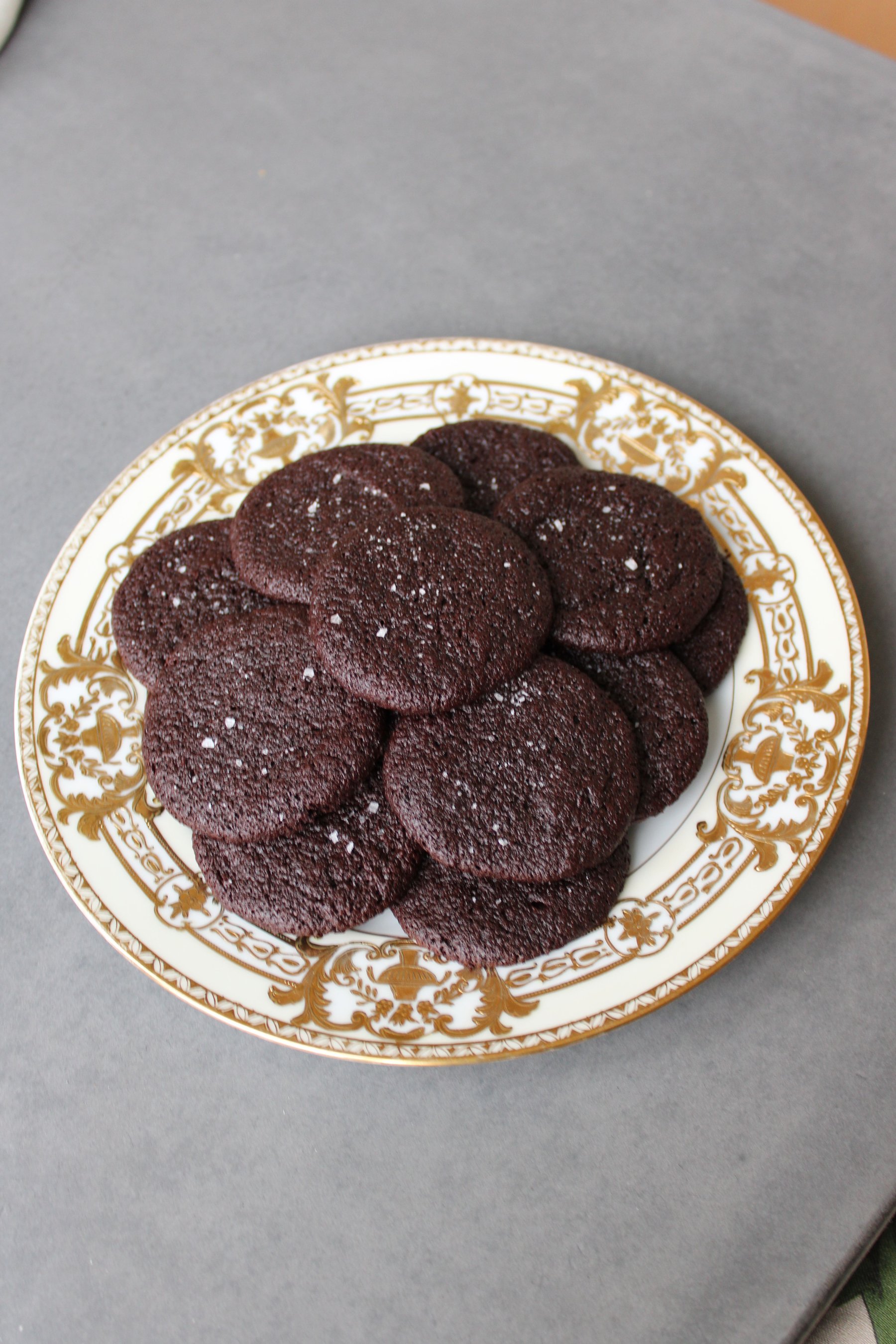 Salted Brownie Cookies